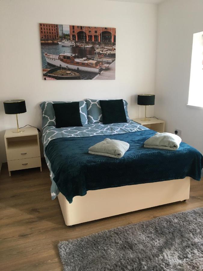 Modern 1 Bedroom Flat Perfect For Match Or City Break Liverpool Eksteriør billede